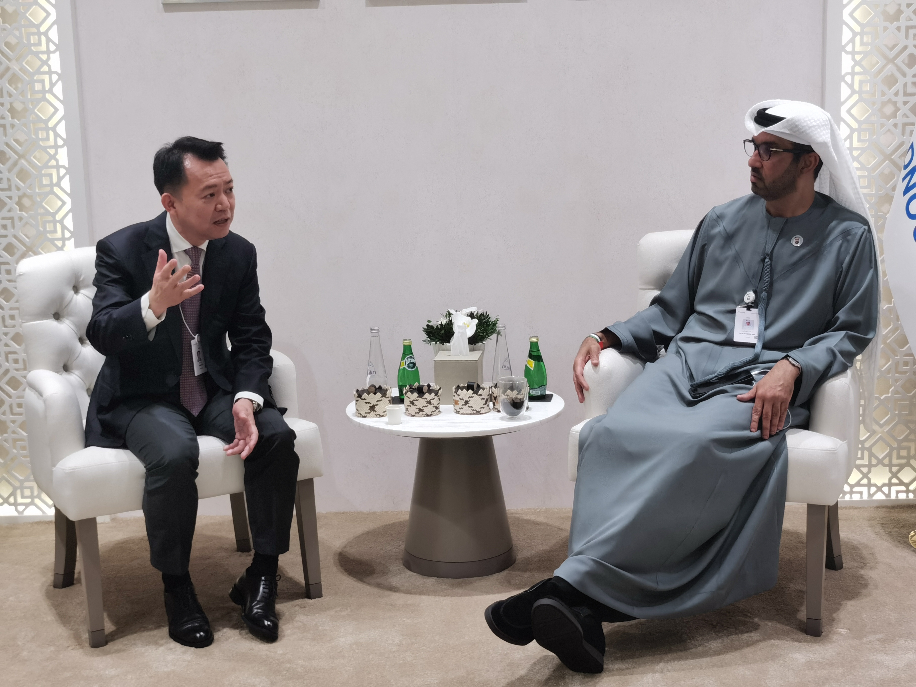 The Chairman of ZhenHua Oil Mr. Wang Yuetao Attends the 2025 Abu Dhabi Sustainability Week